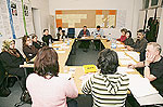 Der Quartiersbeirat im QM-Gebiet Wrangelkiez tagt