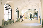 Flur des Wohnhauses im alten Gerichtsgeb&auml;ude
