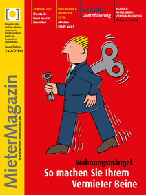 Cover MieterMagazin 1+2/11