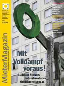 Cover MieterMagazin 3/11