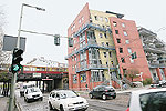 Wo die L&auml;rmbelastung au&szlig;ergew&ouml;hnlich hoch ist: N&ouml;ldner/Ecke Karlshorster Stra&szlig;e in Lichtenberg