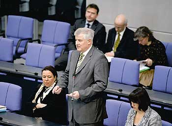 Ehemaliger Verbraucherschutzminister Horst Seehofer (CSU)