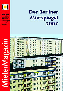 Titelseite MieterMagazin 7/07 Sonderausgabe Mietspiegel