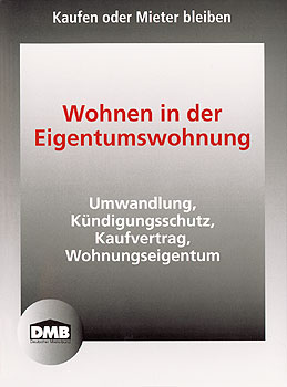 Titelseite der DMB-Broschüre 'Wohnen in der Eigentumswohnung'
