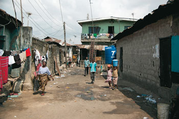 Township in Lagos/Nigeria