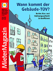 Cover MieterMagazin 9/09