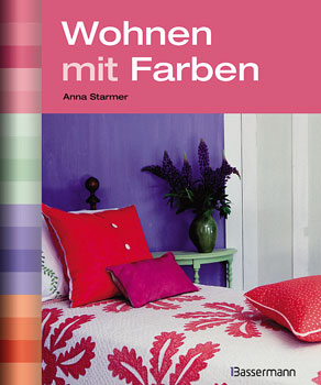 Titelseite des Buches 'Wohnen mit Farben'