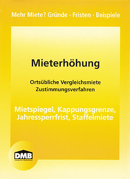 Titelseite der neuen DMB-Broschüre 'Mieterhöhung'