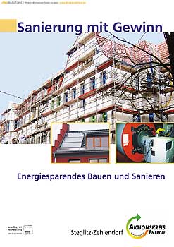 Titelseite 'Sanierung mit Gewinn, Energiesparendes Bauen und Sanieren'