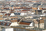 Panoramaausblick &uuml;ber Berliner Hausd&auml;cher
