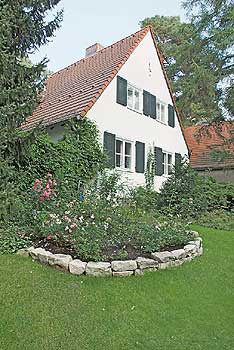 NS-Wohnungsbau in Krumme Lanke: kleine Gärten