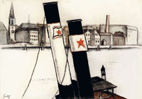 Hans Goetsch 'Russischer Frachter vor Köpenick', um 1934