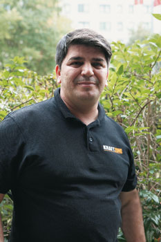 Erdal Yildiz, Chef des Entsorgungsunternehmens 'Kraftzone'
