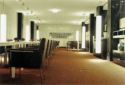 Lounge in der Berliner Fünf-Sterne-Herberge Interconti