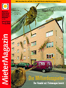Cover MieterMagazin 1+2/06