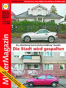 Cover MieterMagazin 1+2/08
