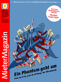 Cover MieterMagazin 1+2/10