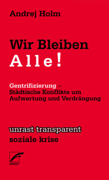 Titelseite des Buches 'Wir bleiben alle!'