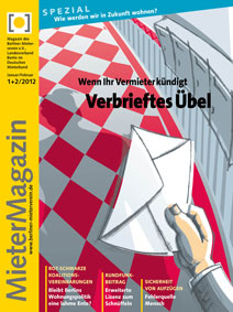 Cover MieterMagazin 1+2/12