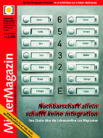 Titelseite MieterMagazin 1+2/09