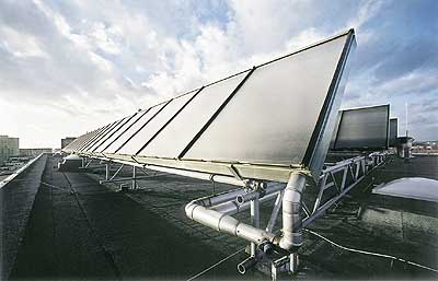 Solarthermische Anlage in Hohenschönhausen