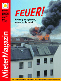 Cover MieterMagazin 3/06