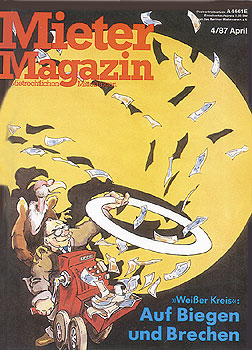 Titelseite von MieterMagazin April 1987