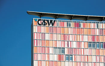 Verwaltungsgebäude der GSW in Kreuzberg