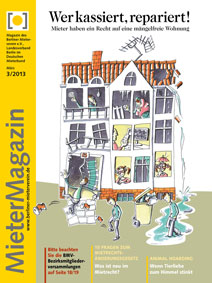 Cover MieterMagazin 3/13
