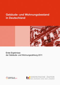 Titelseite der Broschüre 'Gebäude- und Wohnungsbestand in Deutschland'