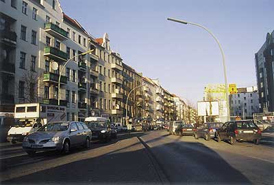 Straße im Bezirk Neukölln