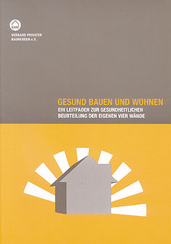 Titelseite des Buches 'Gesund Bauen und Wohnen'