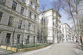 Häuser der Wohnanlage 'Riemers Hofgarten'