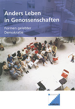 Titelseite der Broschüre 'Anders leben in Genossenschaften'