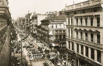 Leipziger Straße in den 1920er Jahren
