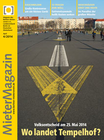 Cover MieterMagazin 4/14
