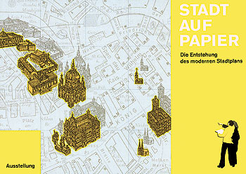 Titelseite des Buches 'Stadt auf Papier - Die Entstehung des modernen Stadtplans'