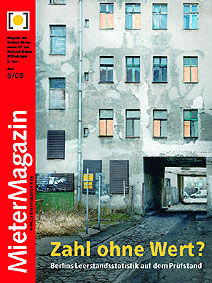Cover MieterMagazin 5/09