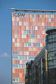 Verwaltungsgebäude der GSW in Kreuzberg