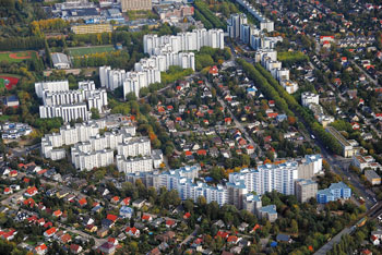 Luftbild vom Märkischen Viertel