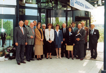 Mietertag 1995 in Hannover schon mehrere Frauen an der Spitze des Verbandes: so auch die SPD-Sozialpolitikerin Anke Fuchs (Bildmitte)