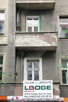 'Holiday Apartments' in einem Altbau in Berlin/Friedrichshain