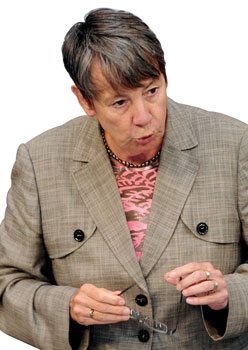 Bundesbauministerin Barbara Hendricks