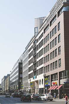 Häuser in der Friedrichstraße - Stimmans 'Berlinische Architektur'