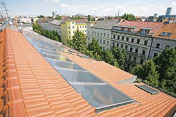 Solartechnische Sanierung in der Kreuzberger Oppelner Straße