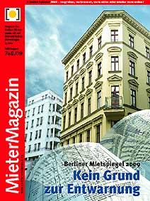 Cover MieterMagazin 7/09