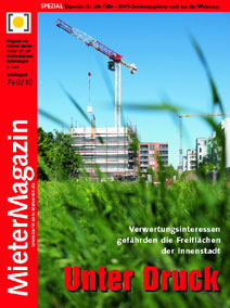 Cover MieterMagazin 7+8/10