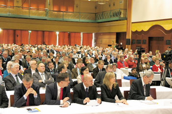 Delegierte beim Deutschen Mietertag in München