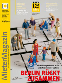 Cover MieterMagazin 7/13