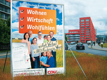 Wahlplakat der CDU